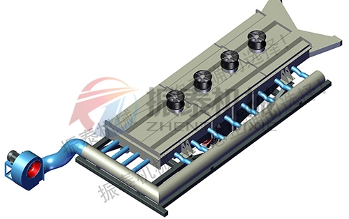 風冷式直線振動篩原理