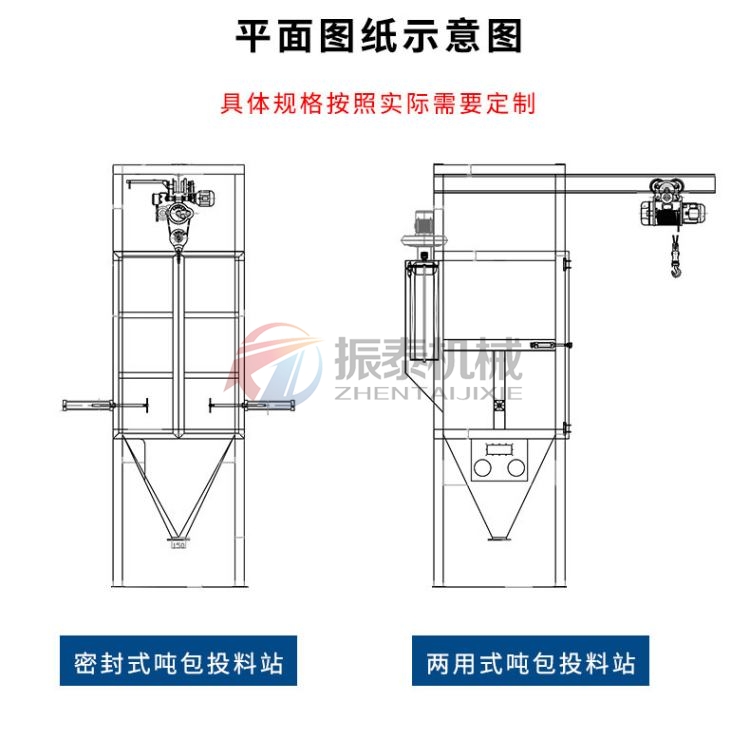 碳素粉無(wú)塵噸袋拆包機(jī)型號(hào)規(guī)格